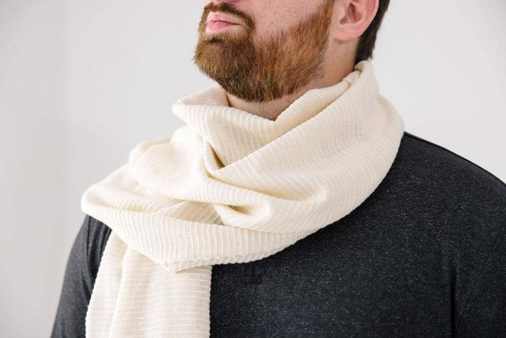 Judith Handwoven Ethiopian Cotton Shawl