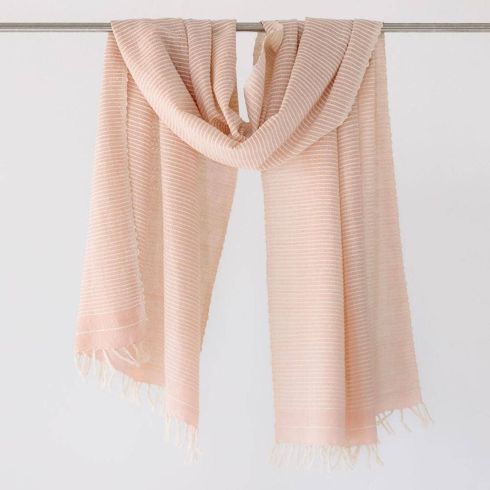 Judith Handwoven Ethiopian Cotton Shawl