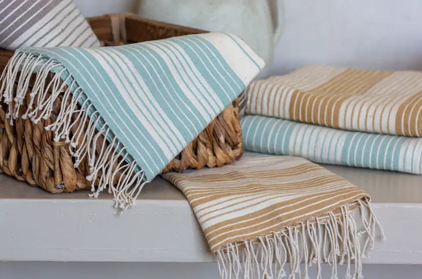 Teka handwoven Ethiopian cotton hand towel