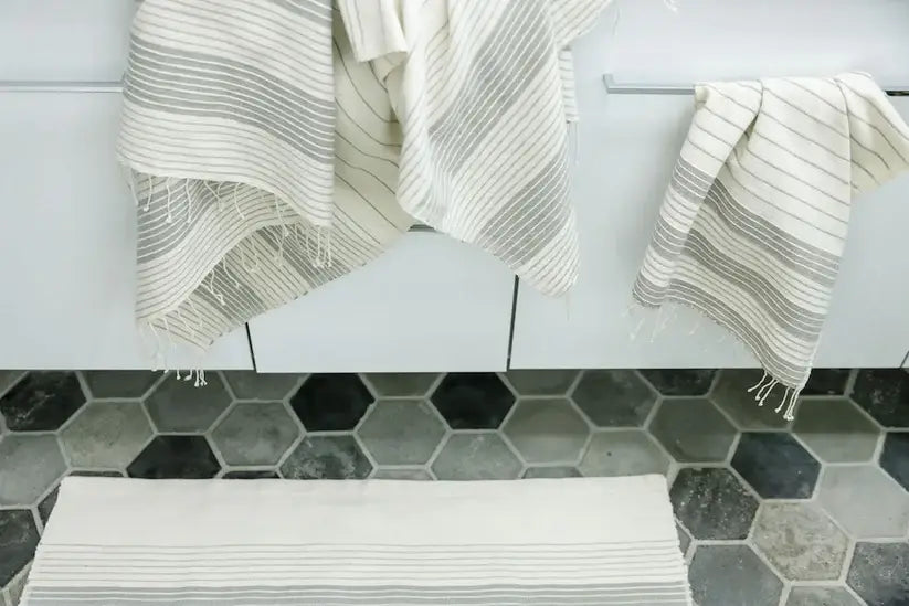 Teka handwoven Ethiopian cotton hand towel