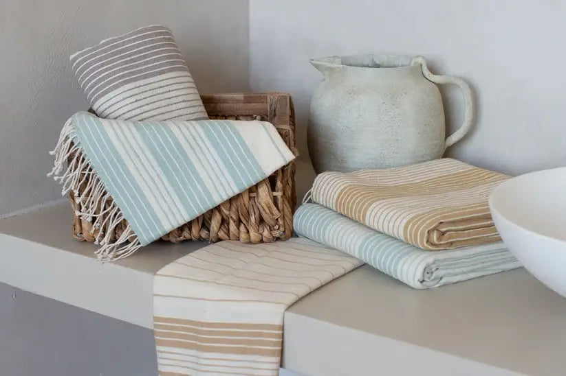 Teka handwoven Ethiopian cotton towel