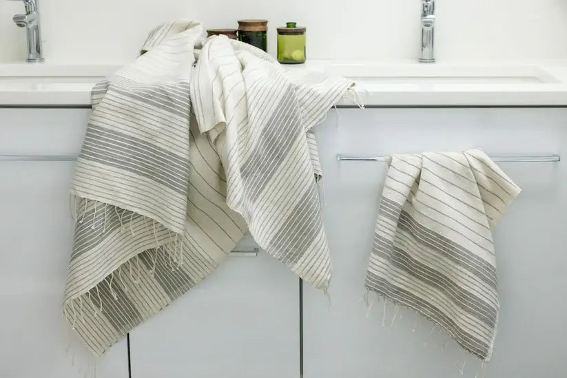 Teka handwoven Ethiopian cotton towel