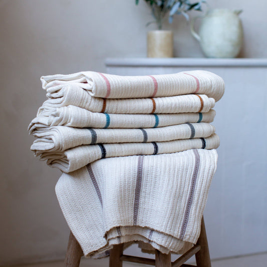 Wari handwoven Ethiopian cotton hand towel