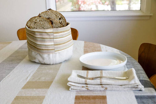 Dabo Handwoven Ethiopian Cotton Fabric Basket