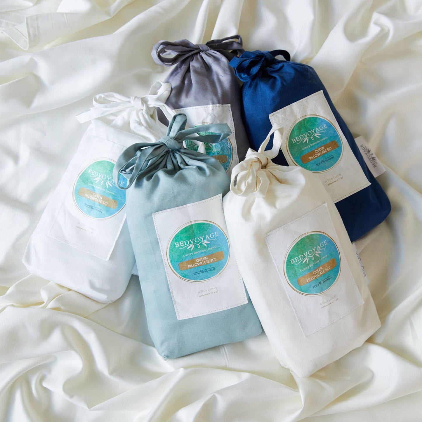 BedVoyage viscose from Bamboo Pillowcase Set